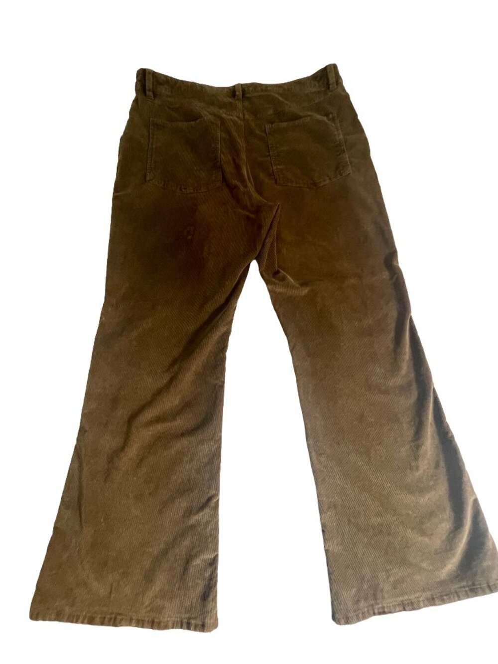 Gap Low Rise Slouch Brown Corduroy Pants Size 14